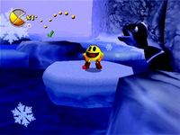 une photo d'Ã©cran de Pac-Man World 2 sur Nintendo Gamecube